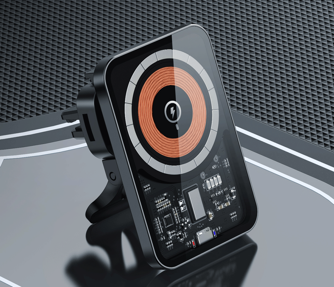 机支架!固定稳固方便放取自由旋转15W快充pg电子模拟器试玩「磁吸+无线充」车载手(图2) 机支架!固定稳固方便放取自由旋转15W快充pg电子模拟器试玩「磁吸+无线充」车载手(图2)